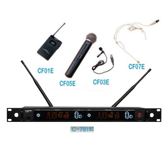 C-781E series wireless microphone